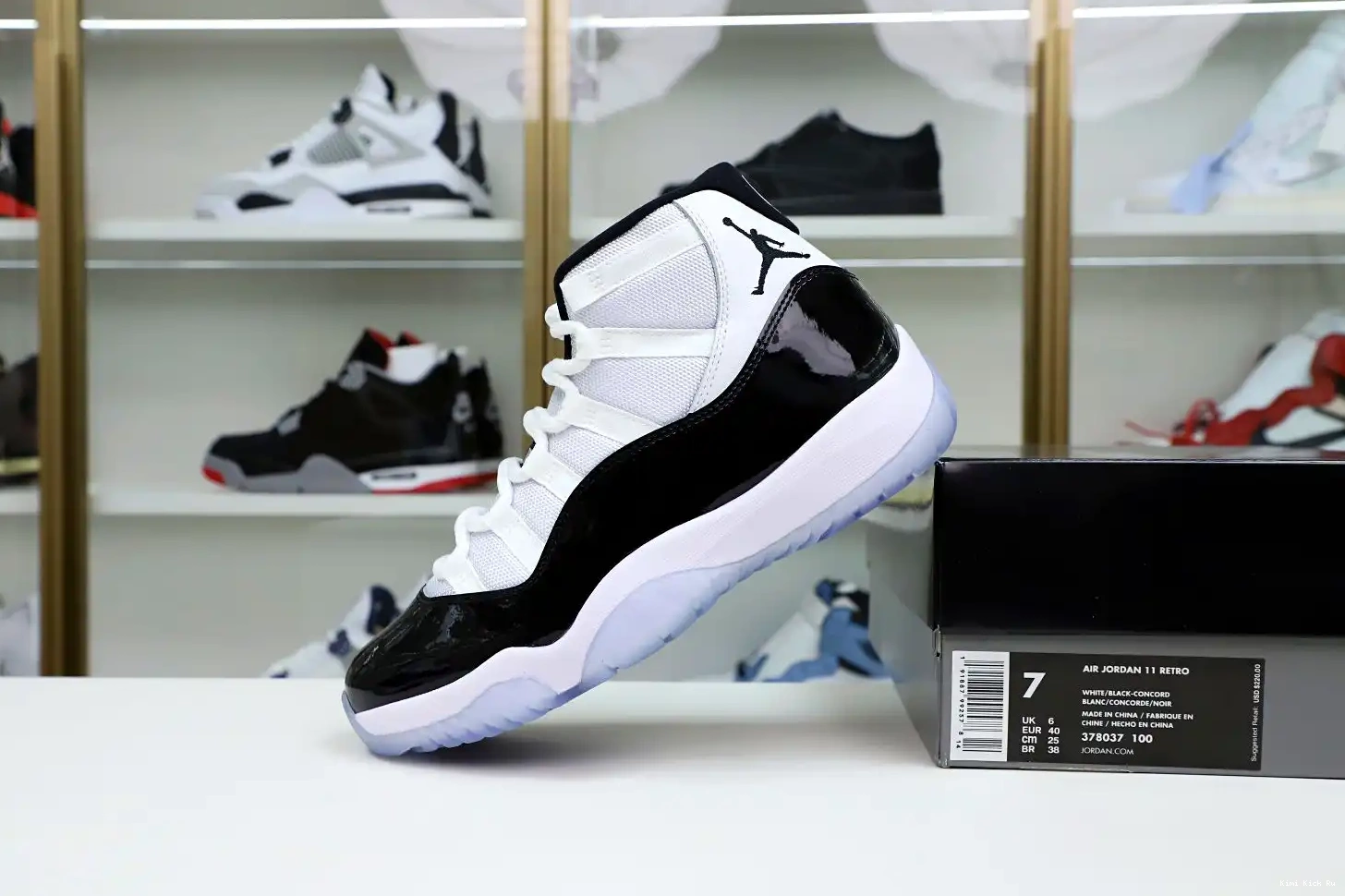 JORDAN 11 RETRO 'CONCORD' Kimikick 2018 AIR 0825